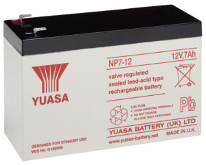 Yuasa industribatteri 5år