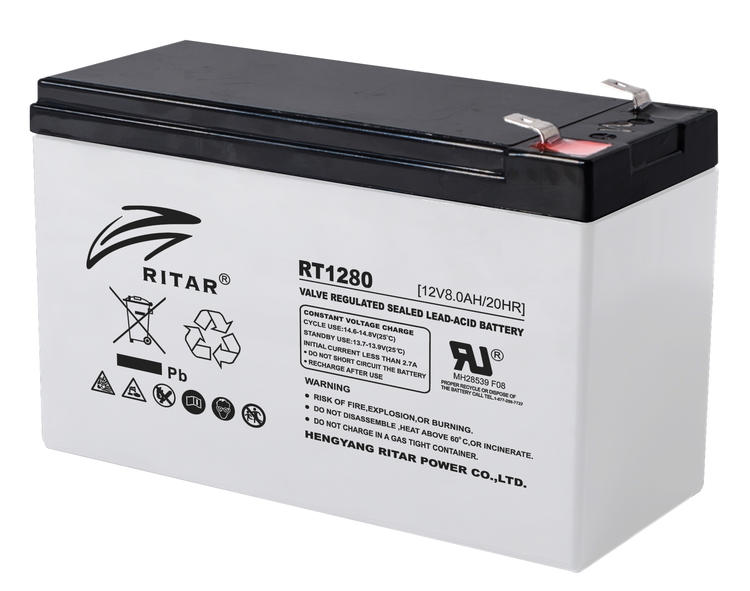 Ritar RT1250. Batteria per UPS Ritar 5Ah 12V