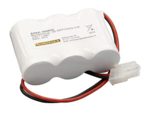 3,6V 1,8Ah SubC - 3S KRT23/43-3-K (Ni-Cd)