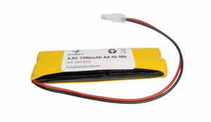 4,8V 1,25Ah AA - 4S HR15/51-5-K (Ni-Mh)