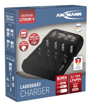 ANSMANN Lithium 4