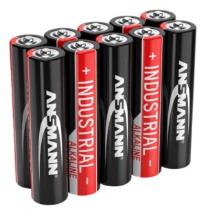 Ansmann AAA / LR03, 10-pack | Industribatteri