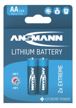 Ansmann AA / FR6, 2-pack | Lithium