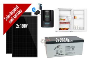 360W Fritidshuspaket med kylskåp